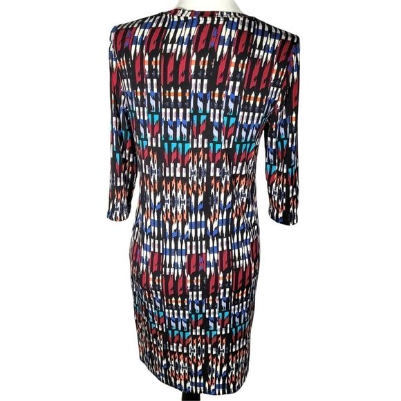 Tart Super Soft Jersey Dress with Multicolored Designs Small - Picture 4 of 14